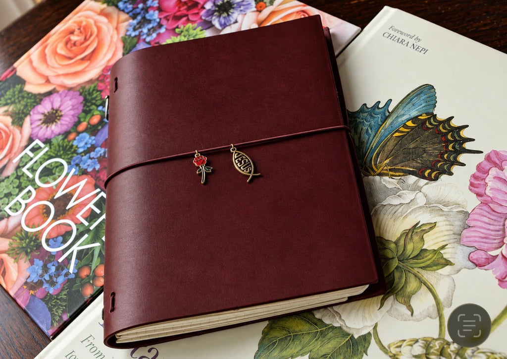 Fall Burgundy - A5 Journal