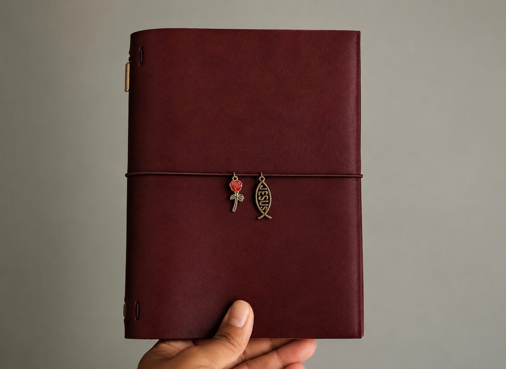 Fall Burgundy - A5 Journal