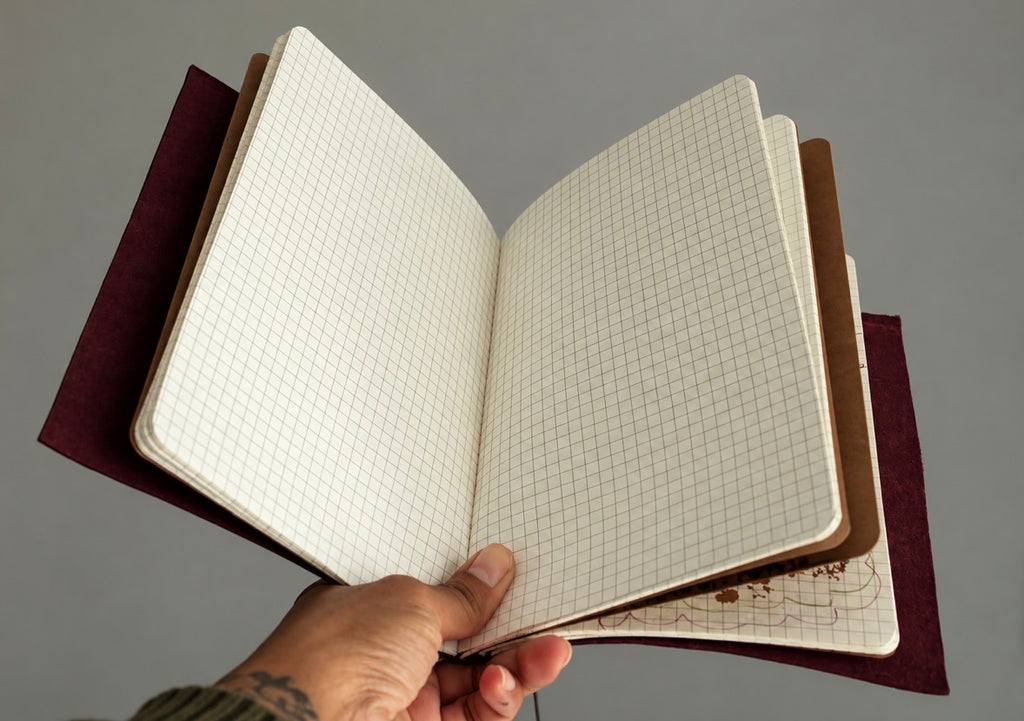 Fall Burgundy - A5 Journal